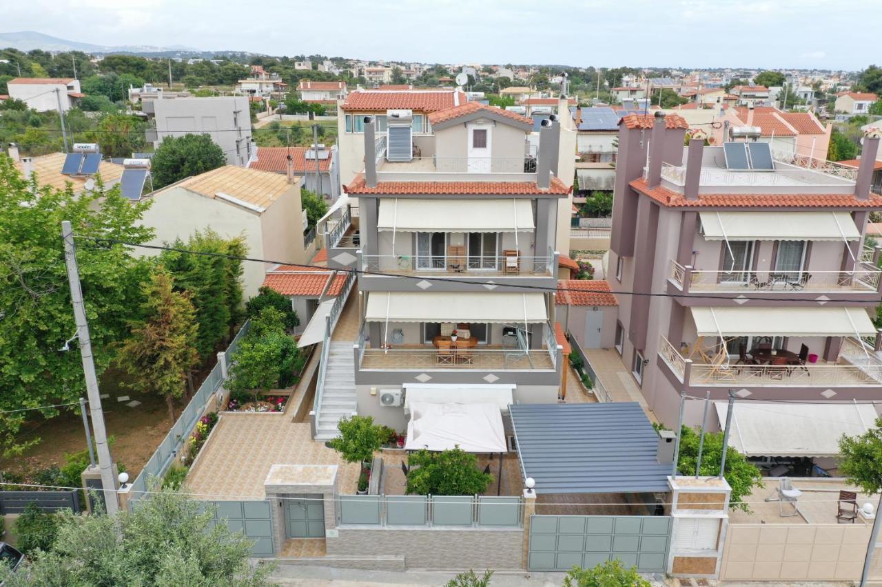Sea And Airport Apartment Artemida  Bagian luar foto